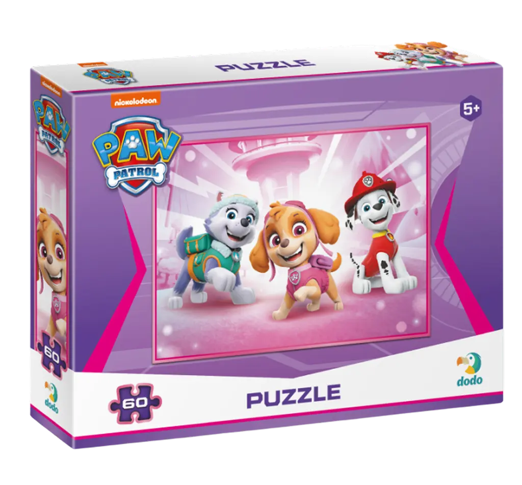 Обкладинка "Пазл на 60 елементів Paw Patrol"
