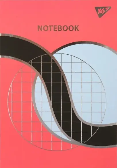 Блокнот YES А5/64 інт Geometry, клітинка