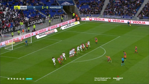29 тур. Лион — Монпелье 3:2. Обзор матча