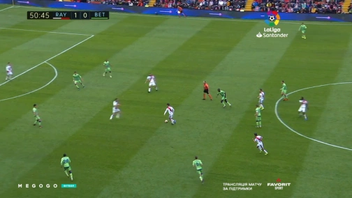 Round 29. Rayo Vallecano — Real Betis 1:1. Match overview