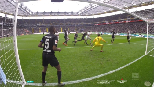 Round 27. Eintracht — Stuttgart 3:0. Match overview