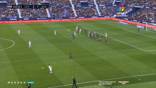 Round 31. Levante — Huesca 2:2. Match overview