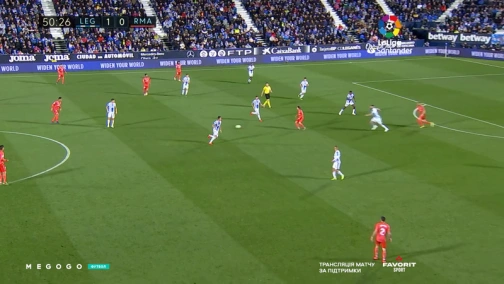 Round 32: Leganés — Real Madrid 1:1. Match overview