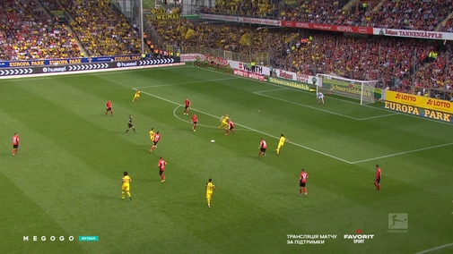 Round 30. Freiburg — Borussia Dortmund 0:4. Match overview