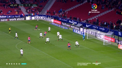 34 тур. Атлетіко — Валенсія 3:2. Огляд матчу