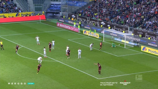 32 тур. Боруссія Менхенгладбах — Хоффенхайм 2:2. Огляд матчу