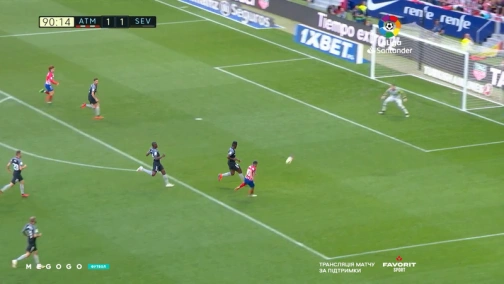 37-й тур. Атлетіко — Севілья 1:1. Огляд матчу