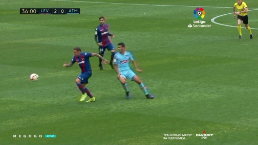 38-й тур. Леванте — Атлетико. 2:2 Обзор матча