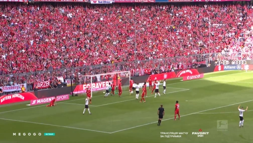 34-й тур. Бавария — Айнтрахт 5:1. Обзор матча