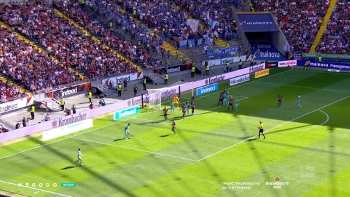 1-й тур. Айнтрахт — Хоффенхайм 1:0. Обзор матча