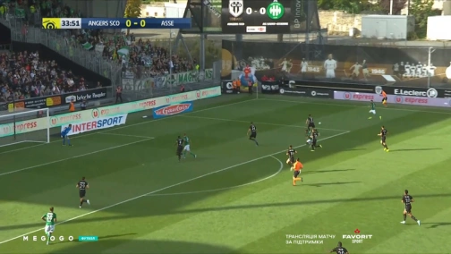 6 тур. Анже — Сент-Этьен 4:1. Обзор матча