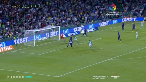 6-й тур. Бетіс — Леванте 3:1. Огляд матчу