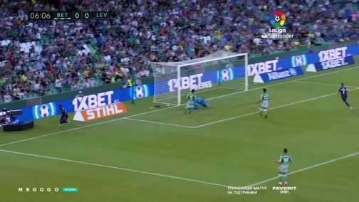 6-й тур. Бетис — Леванте 3:1. Обзор матча