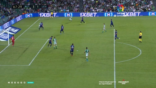 6-й тур. Бетіс — Леванте 3:1. Огляд матчу