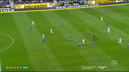 6-й тур. Хоффенхайм — Боруссія Менхенгладбах 0:3. Огляд матчу