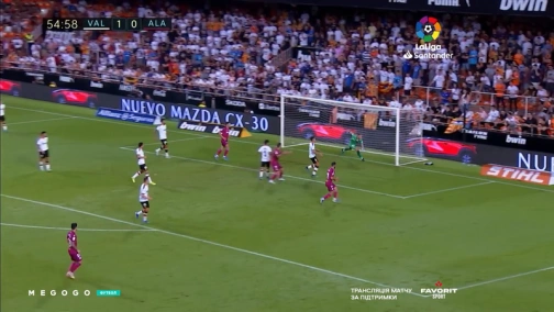 8-й тур. Валенсія — Алавес 2:1. Огляд матчу