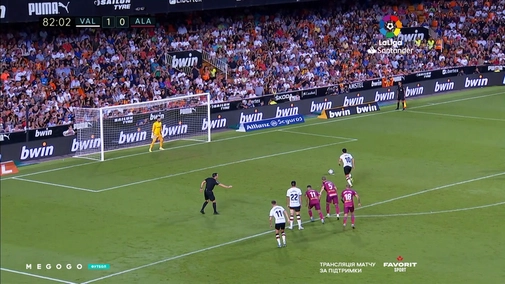 Round 8. Valencia — Alaves 2:1. Highlights