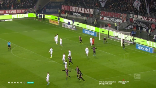 7-й тур. Айнтрахт — Вердер 2:2. Обзор матча