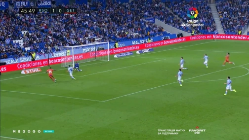 Round 8. Real Sociedad — Getafe 1:2. Highlights