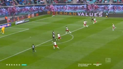 Round 8. RB Leipzig — Wolfsburg 1:1. Highlights