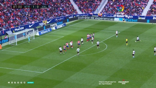 Round 9. Atletico Madrid — Valencia 1:1. Highlights