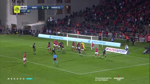 10-й тур. Нім — Ам'єн 1:1. Огляд матчу