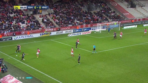 Round 11. Reims — Nimes 0:0. Highlights