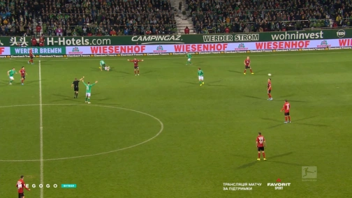 10-й тур. Вердер — Фрайбург 2:2. Обзор матча