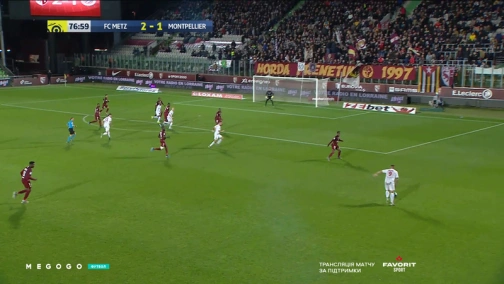 12-й тур. Мец — Монпелье 2:2. Обзор матча