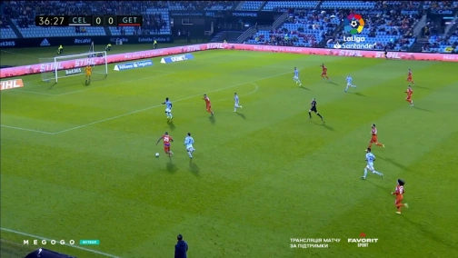 Round 12. Celta — Getafe 0:1. Highlights