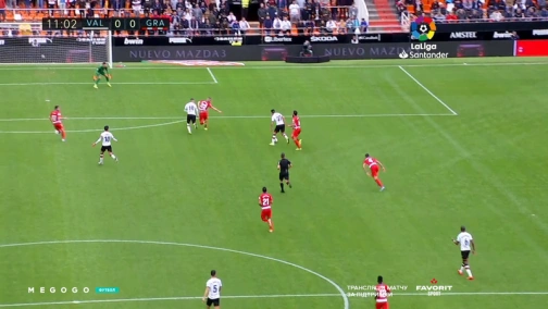 13-й тур. Валенсия — Гранада 2:0. Обзор матча