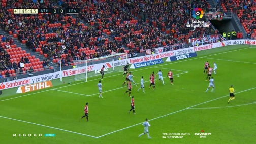 13-й тур. Атлетік — Леванте 2:1. Огляд матчу