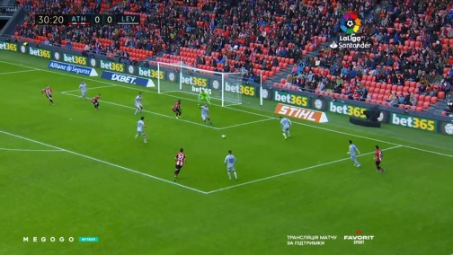 13-й тур. Атлетик — Леванте 2:1. Обзор матча