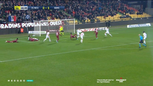 Round 14. Metz — Reims 1:1. Highlights