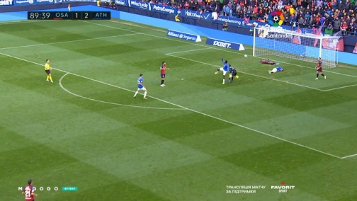 Round 14. Osasuna — Athletic 1:2. Highlights