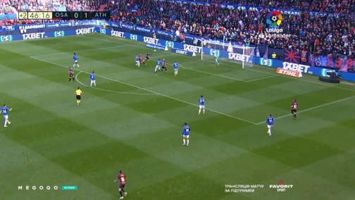 14-й тур. Осасуна — Атлетик 1:2. Обзор матча