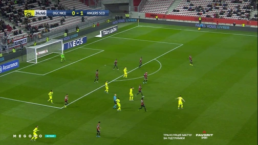 Round 15. Nice — Angers 3:1. Highlights