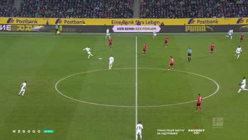 13-й тур. Боруссія Менхенгладбах — Фрайбург 4:2. Огляд матчу