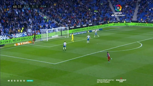 15-й тур. Эспаньол — Осасуна 2:4. Обзор матча