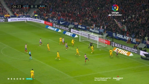 15-й тур. Атлетіко — Барселона 0:1. Огляд матчу