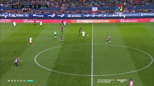 Round 16. Osasuna — Sevilla 1:1. Highlights