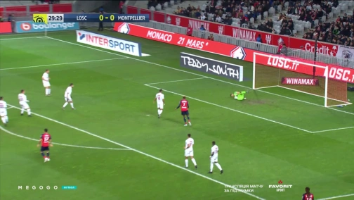 18-й тур. Лилль — Монпелье 2:1. Обзор матча