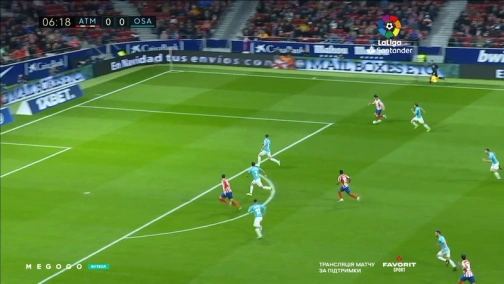 17-й тур. Атлетико — Осасуна 2:0. Обзор матча