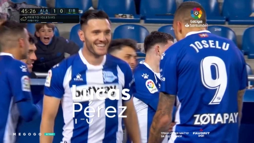 23-й тур. Алавес — Эйбар. 2:1 Обзор матча