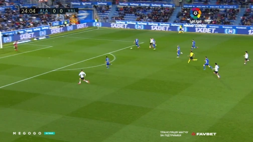 Round 27. Alavés — Valencia. 1:1 Highlights