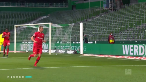 26-й тур. Вердер — Байер. 1:4 Обзор матча