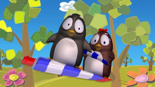 Серия 3. Блестящая Швабра / Носок в Снегу / Розовый Парашют