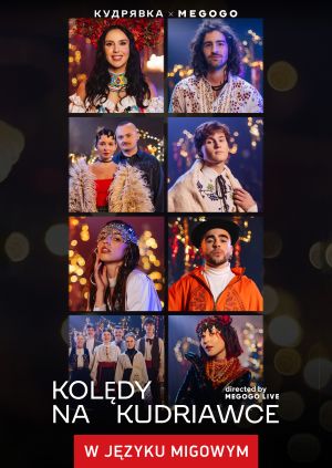Kolędy na Kudriawce (w języku migowym) — plakat