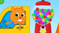 Cats Family in English - Gumball Machine On Dump Truck Animation