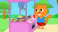 Cats Family in English - Children s Toy Machine Cartoon for Kids